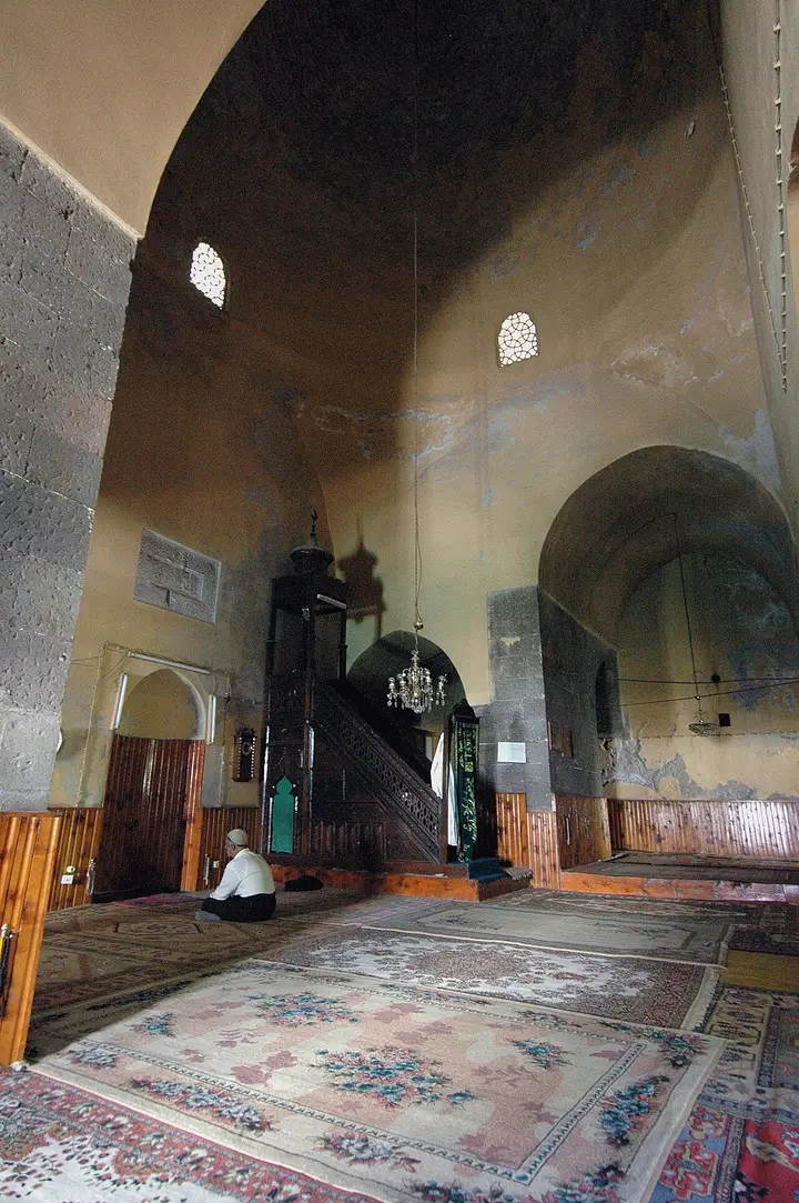 Interior of the Şerefiye Mosque