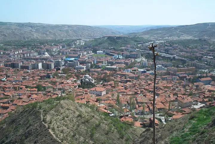 Çankırı from the castle