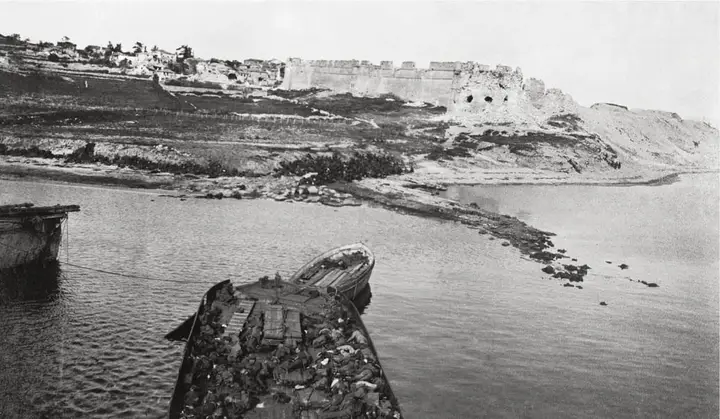Seddülbahir seen from the River Clyde, 1915