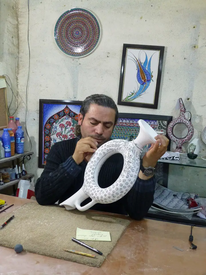 Avanos ceramic workshop
