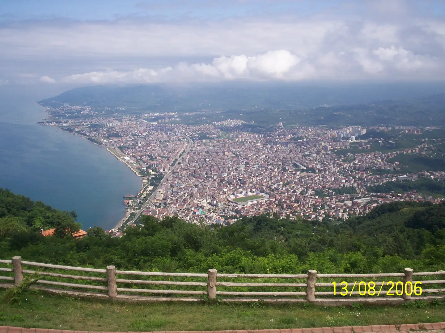 Ordu seen from Boztepe