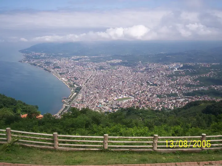 Ordu seen from Boztepe