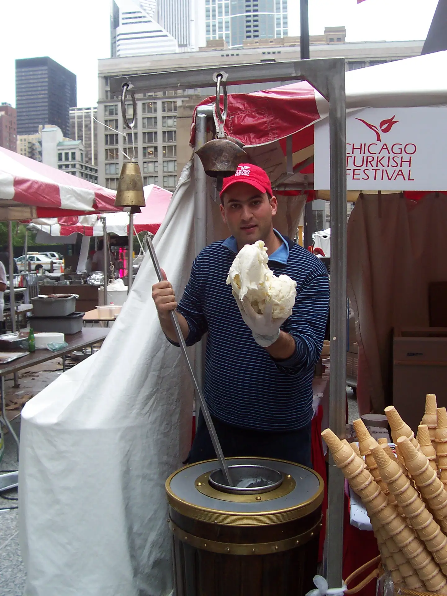 Pounded ice cream