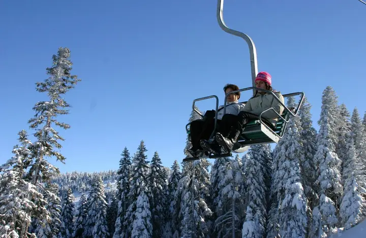 A chairlift at Ilgaz