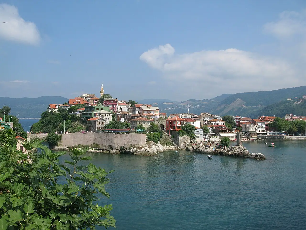 Overview of Amasra (Bartın)