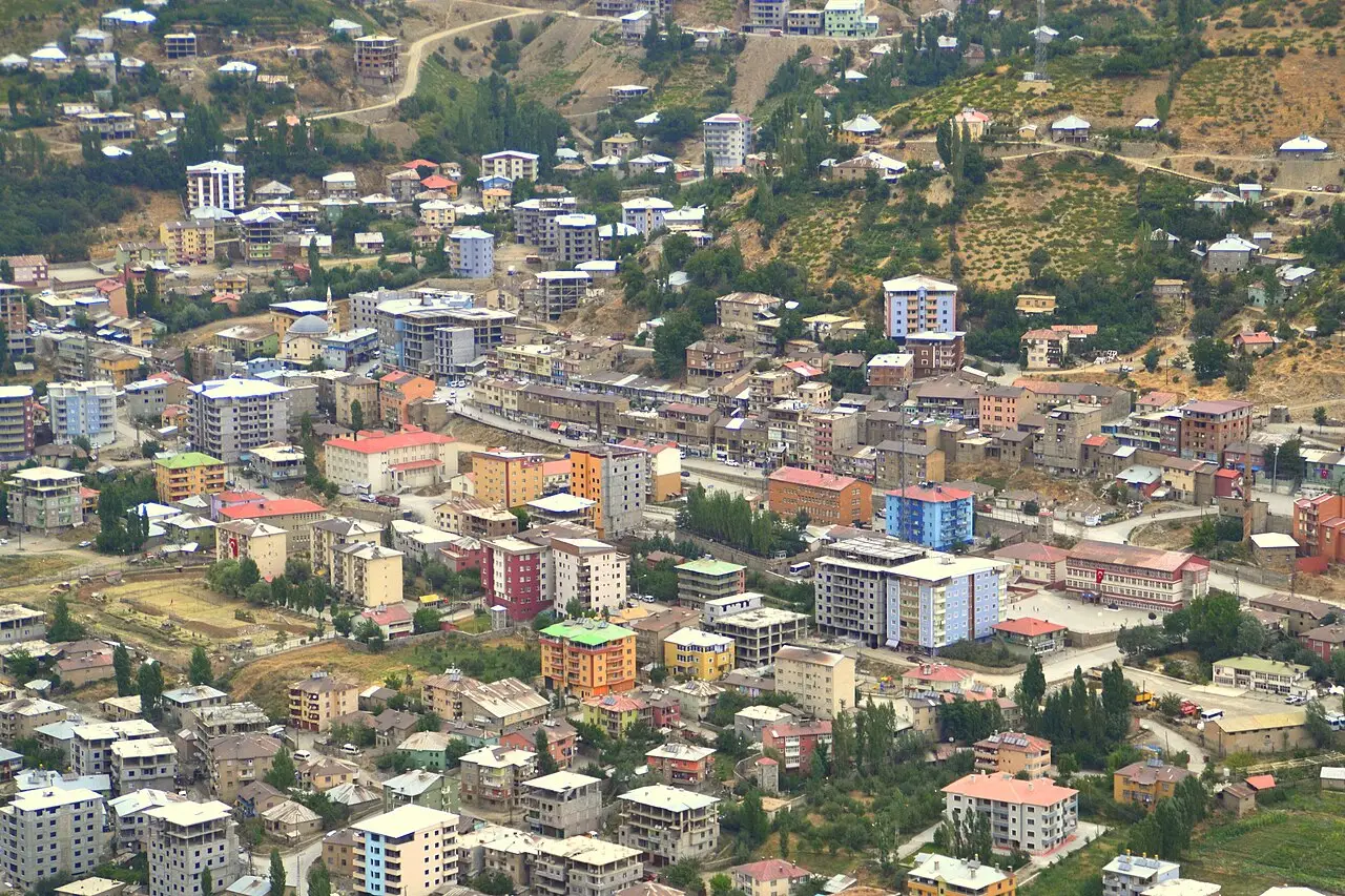 Шемдинли (Хаккари), общий вид