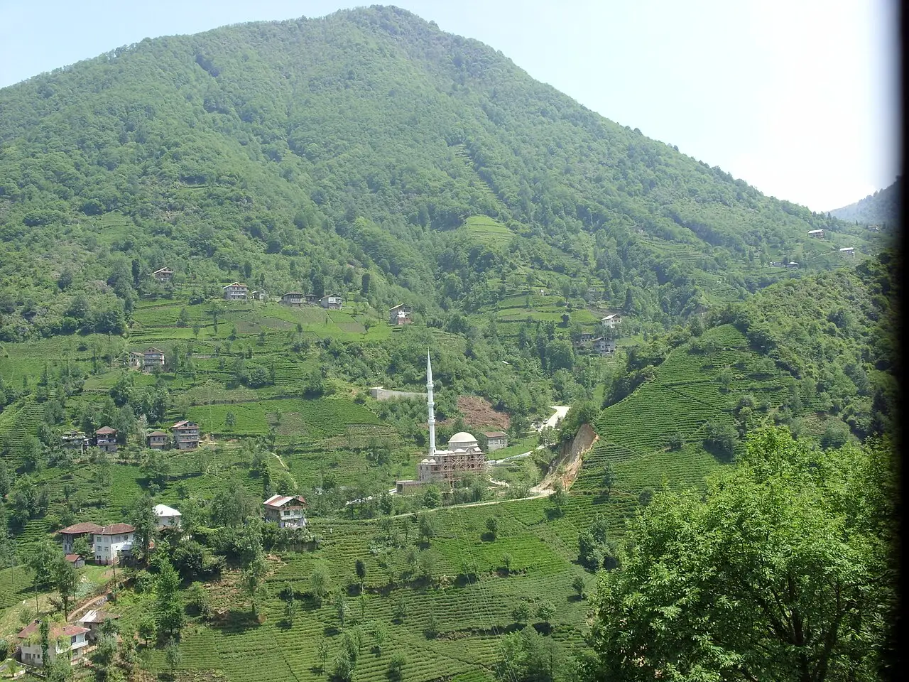 Güneysu (Rize) general view