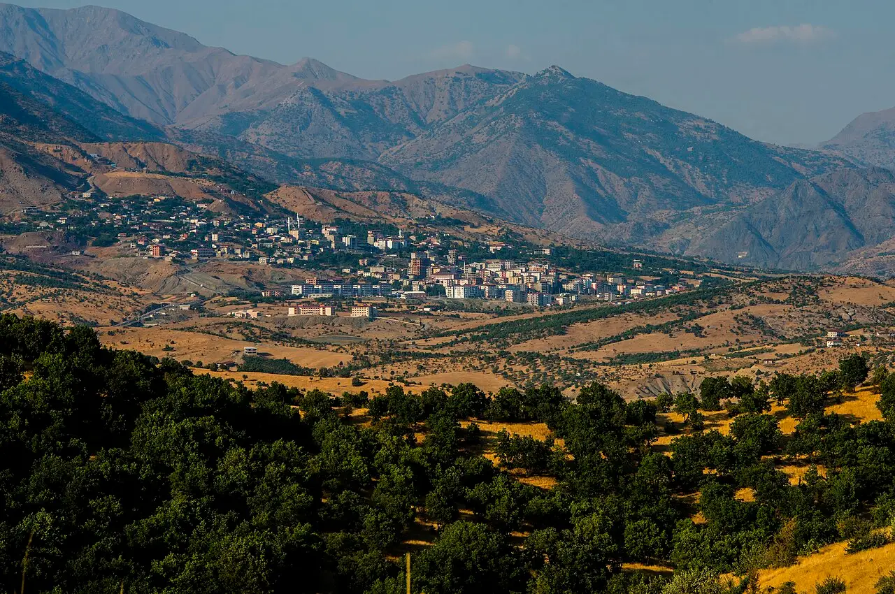 Kulp (Diyarbakır) general view