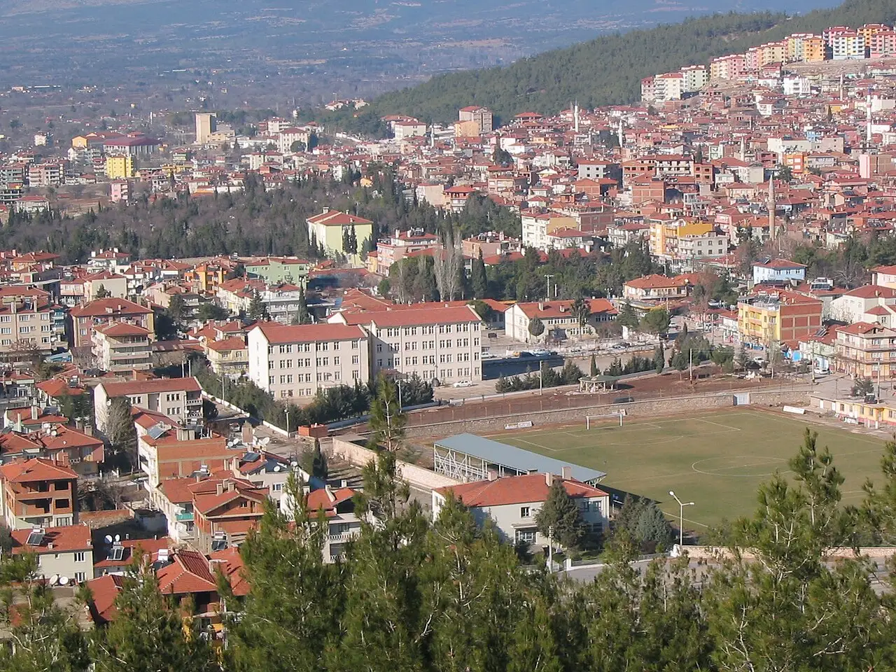 Tavas (Denizli) general view