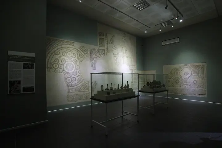 Germanicia mosaics in the museum