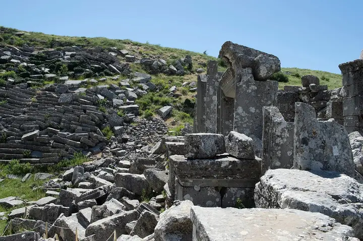 The seating of the Sagalassos theatre