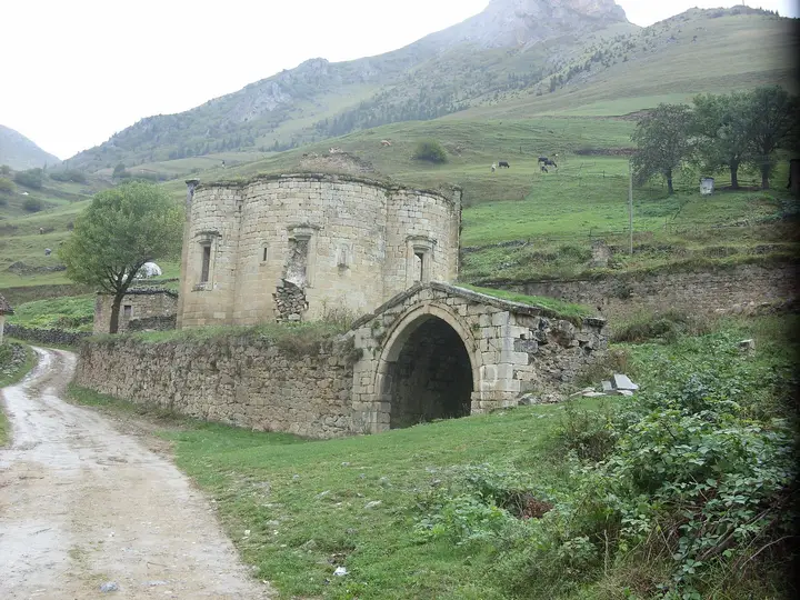Stone church in the Santa Ruins