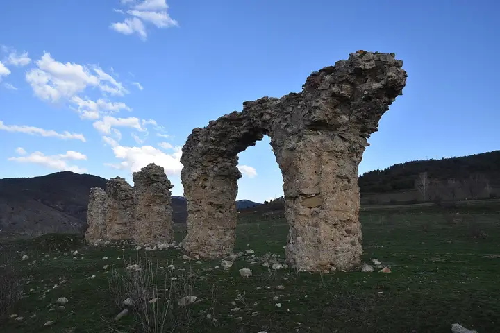 Remains of the Satala aqueduct