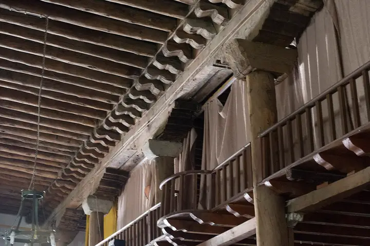 Wooden columns of the Sivrihisar Grand Mosque