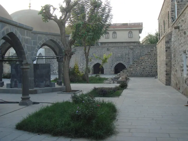 Courtyard of the Cizre Grand Mosque